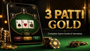 3 Patti Gold game featuring 3 Patti Gold online gameplay, app features, and complete game guide.