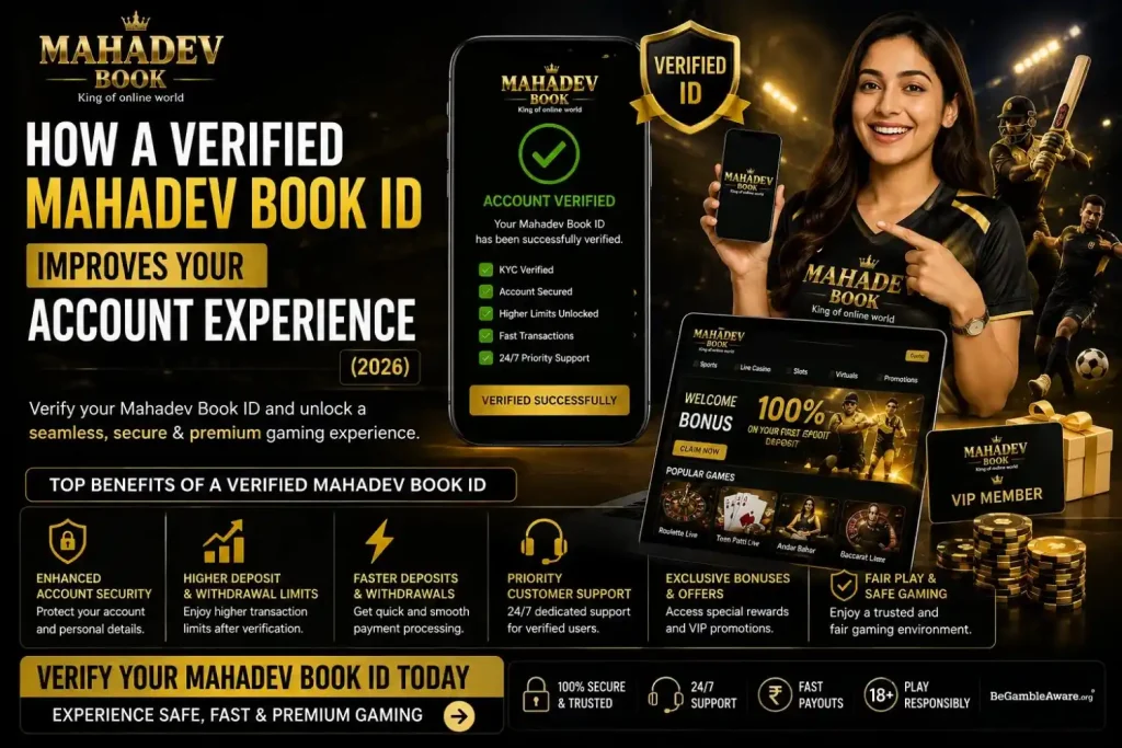 Current image: "Verified Mahadev Book ID for secure account access"