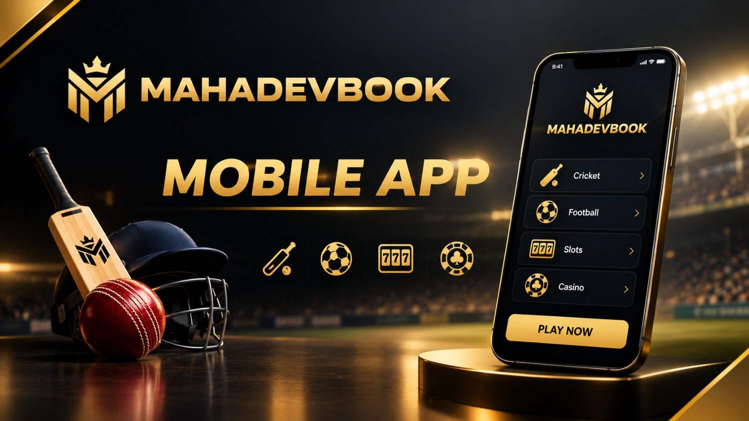Mahadev Book App Hero Banner for Android Download and Mobile Betting