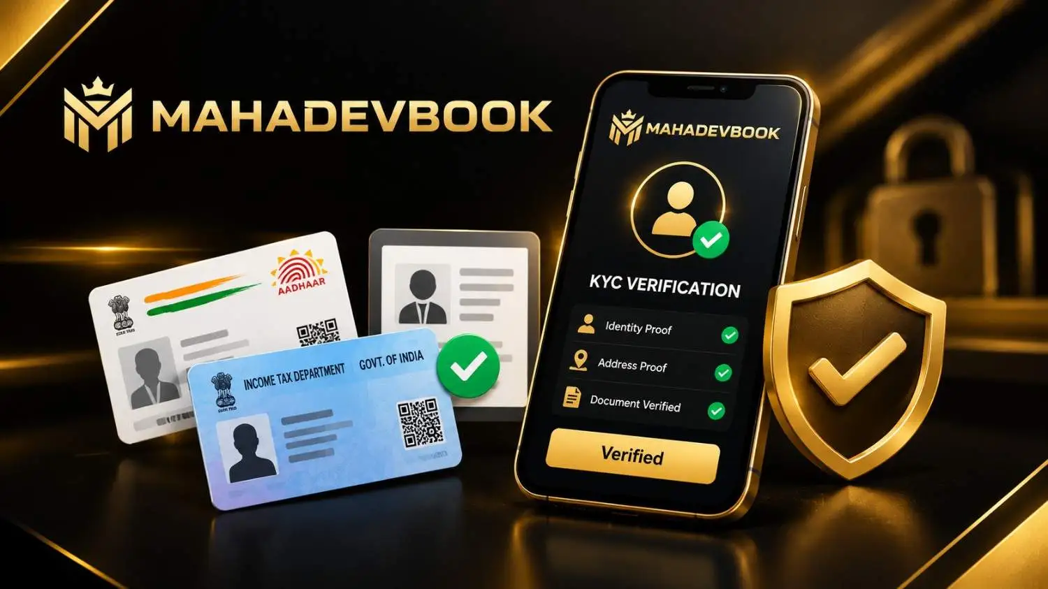 Mahadev Book KYC verification for account and withdrawal payments
